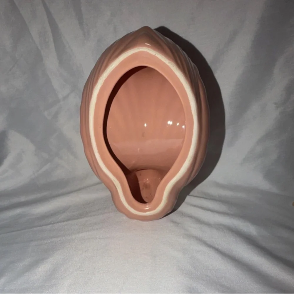 Vintage MCM Pink Ceramic Swan - Picture 6 of 9